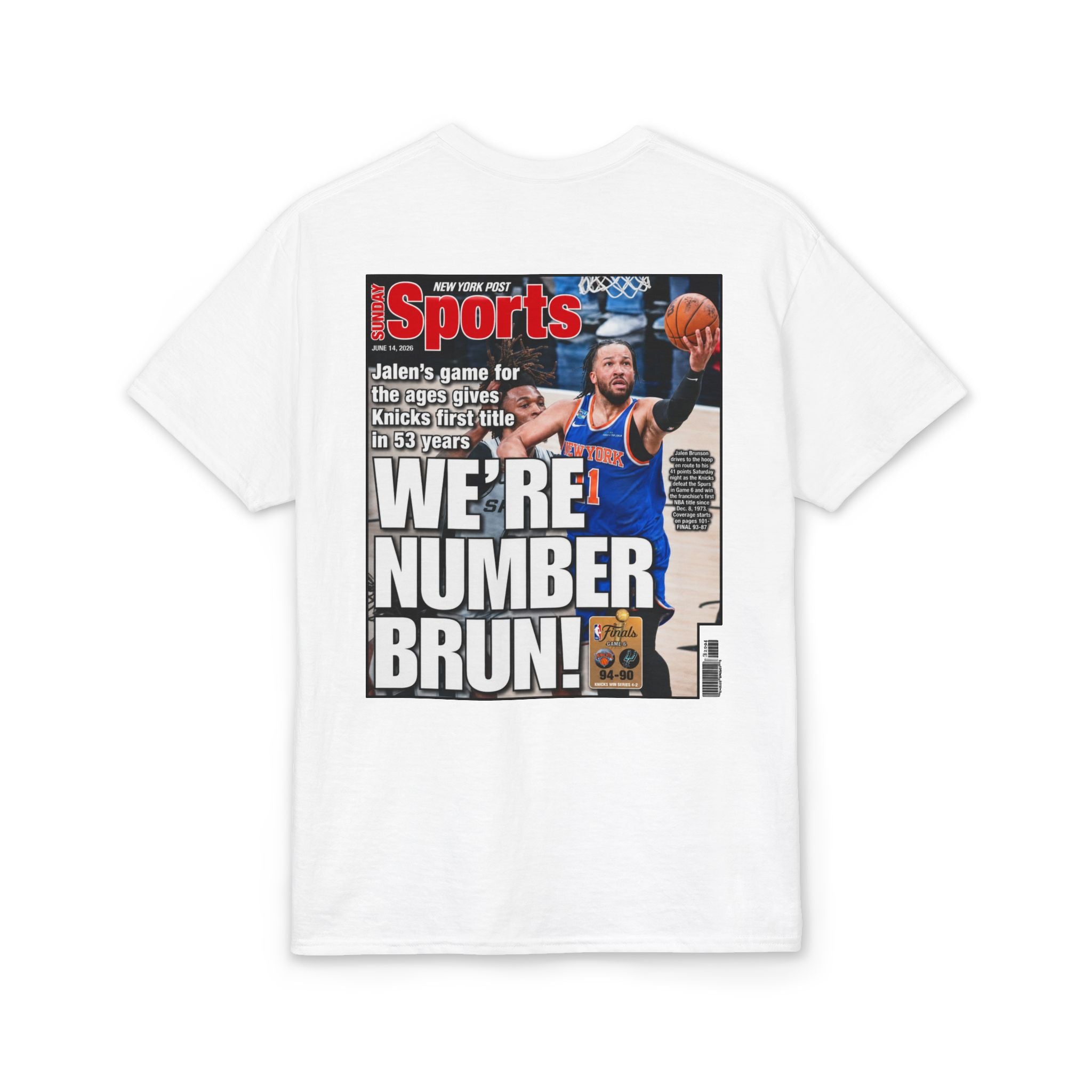 “We’re Number Brun” Tee