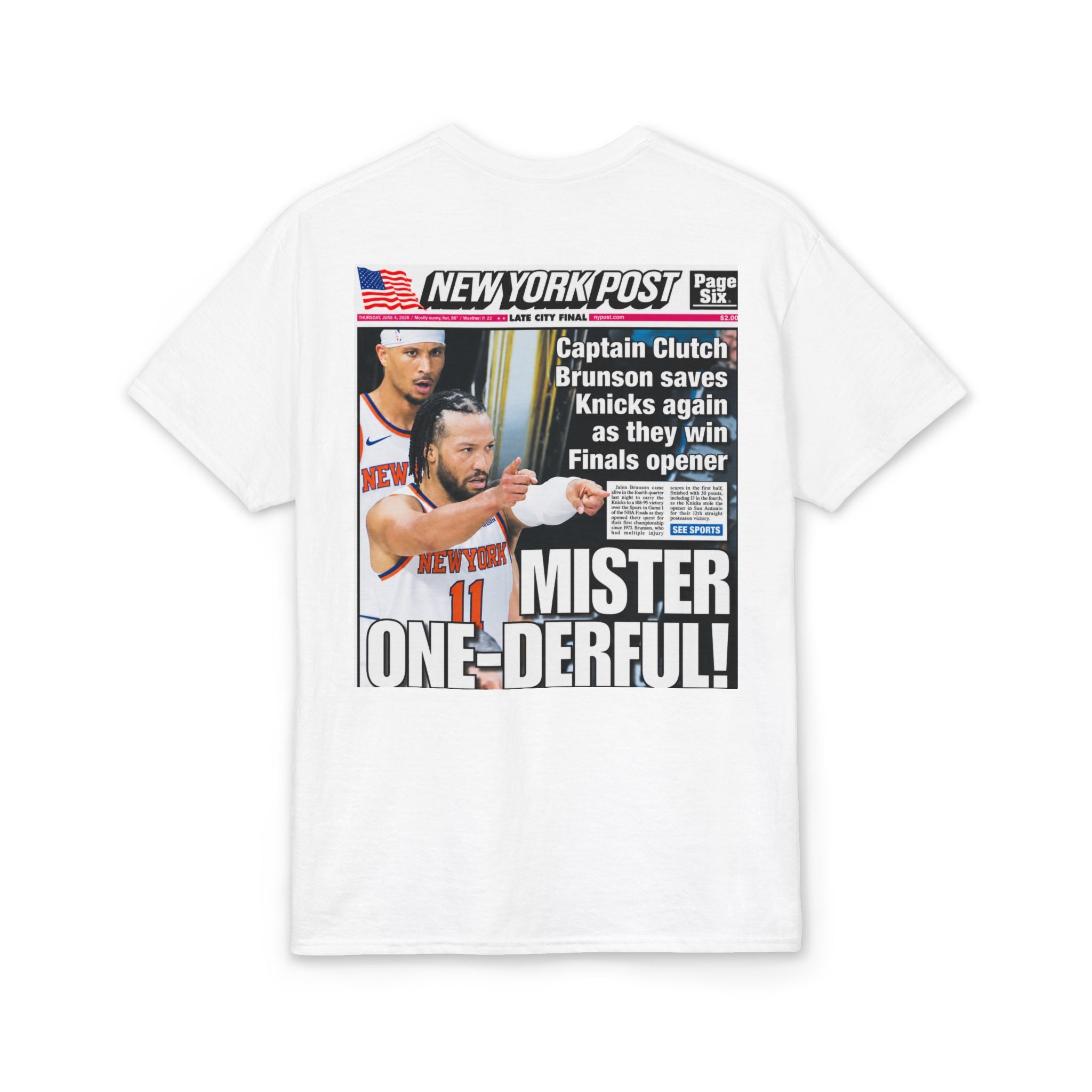 'Game 1 Finals Tee “Mr. One-derful”