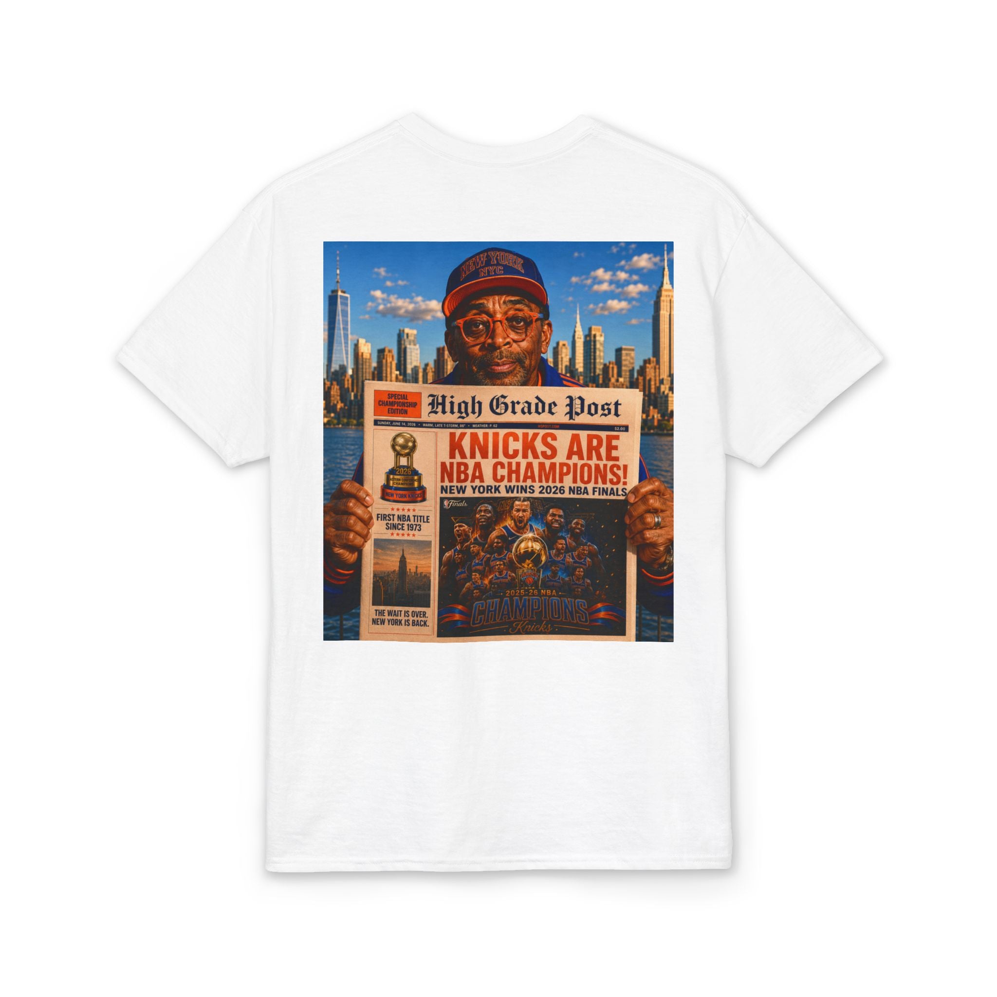 “NYK NBA CHAMPIONS Spike Lee Tee