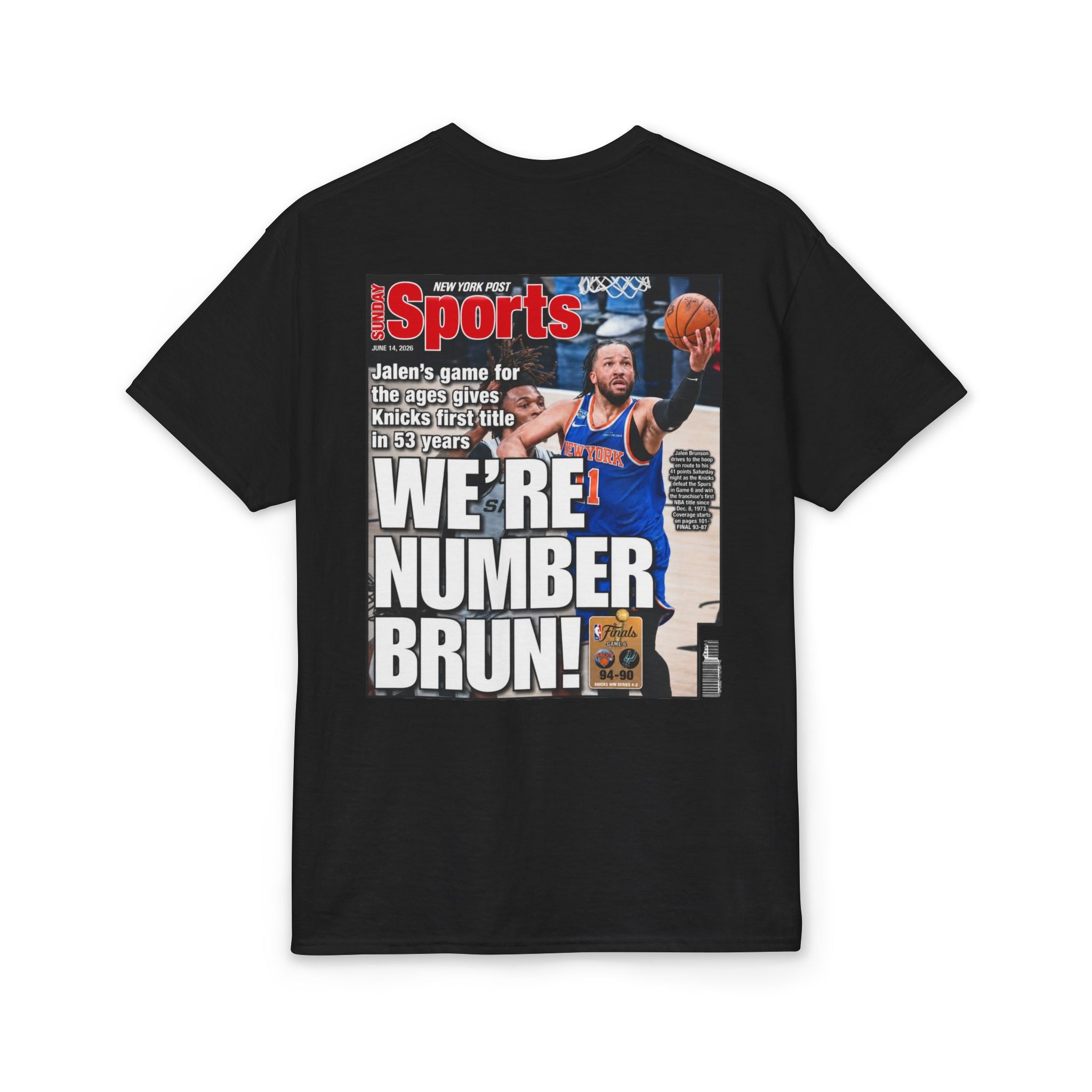 “We’re Number Brun” Tee
